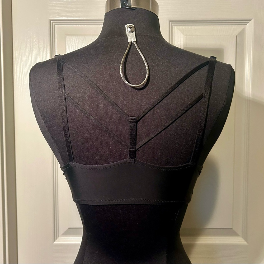 Victoria's Secret Black Strappy Back Demi Bra, 34C